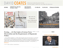 Tablet Screenshot of davidcoates.net